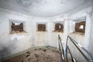 Ligne Maginot - CONTZ LES BAINS 1 (POSTE AVANCé GRM) - (Poste GRM - Maison Forte) - La chambre de tir