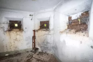 Ligne Maginot - CONTZ LES BAINS 1 (POSTE AVANCé GRM) - (Poste GRM - Maison Forte) - La chambre de tir