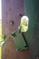 Ligne Maginot - CONTZ LES BAINS 1 (POSTE AVANCé GRM) - (Poste GRM - Maison Forte) - Detail de la porte