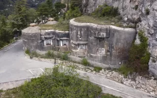 Ligne Maginot - SAINTE AGNES (SAG) - EO9 - (Ouvrage d'artillerie) - L'imposant bloc 2.