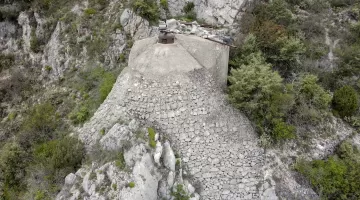 Ligne Maginot - SAINTE AGNES (SAG) - EO9 - (Ouvrage d'artillerie) - Le bloc 4