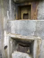 Ligne Maginot - SAINTE AGNES (SAG) - EO9 - (Ouvrage d'artillerie) - Bloc 3
Créneau 75 et 81 de gauche
