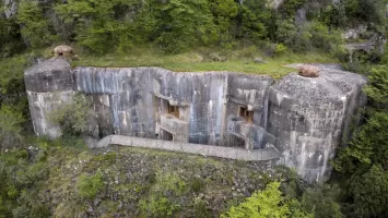 Ligne Maginot - SAINTE AGNES (SAG) - EO9 - (Ouvrage d'artillerie) - Bloc 3