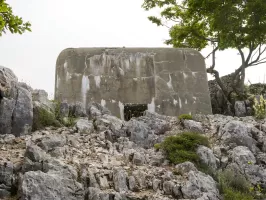 Ligne Maginot - PIC DE GARUCHE - (Observatoire d'artillerie) - Bloc cheminée et issue de secours