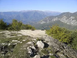 Ligne Maginot - PIC DE GARUCHE - (Observatoire d'artillerie) - Vue depuis l'observatoire