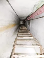Ligne Maginot - PIC DE GARUCHE - (Observatoire d'artillerie) - Accès au bloc 2