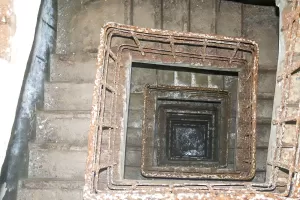 Ligne Maginot - GALGENBERG - A15 - (Ouvrage d'artillerie) - Bloc 1
Puits d'accès aux dessous du bloc