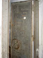 Ligne Maginot - HETTANGE GRANDE - X8 (QUARTIER ROUSSY - III/168°RIF) - (Abri) - Porte étanche de l'usine