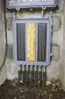 Ligne Maginot - BAISSE DE LEVENS - (Chambre de coupure) - Le répartiteur téléphonique
