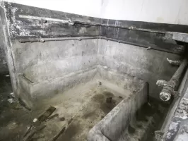 Ligne Maginot - RIPPERT - X13 (QUARTIER KARRE - II/168°RIF) - (Abri) - Les lavabos.