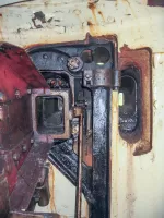 Ligne Maginot - OBERHEIDE - A14 - (Ouvrage d'infanterie) - Tourelle mitrailleuses
Emplacement de la mitrailleuse de droite dans la chambre de tir