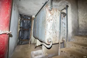 Ligne Maginot - BAMBESCH - A35 - (Ouvrage d'infanterie) - Bloc 1
Citerne à l'étage inférieur