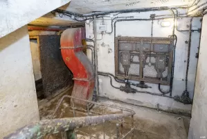 Ligne Maginot - BAMBESCH - A35 - (Ouvrage d'infanterie) - Bloc 2
Etage inférieur
