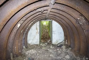 Ligne Maginot - BOIS DE KERFENT 1 (8°CIE II/156° RIF) - (PC de Sous-Quartier) - La première alvéole