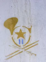 Ligne Maginot - CAMP DE RESTEFOND - (Casernement) - Peinture murale
Insigne de l'une des SES du 11° BCA