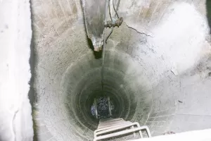 Ligne Maginot - BOIS D'ESCHERANGE - X3 (QUARTIER KANFEN - I/169°RIF) - (Abri) - Le puits