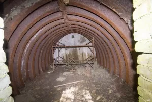 Ligne Maginot - BB3-C - EHEFLOSS EST (CM9/III/161° RIF) - (PC de Sous-Quartier) - L'alvéole gauche
L'intérieur