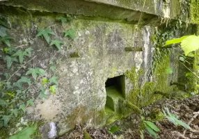 Ligne Maginot - BB129 - BRUEHL EST - (Blockhaus pour arme infanterie) - Créneau frontal