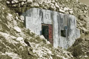 Ligne Maginot - LA ROUE - (Ouvrage d'infanterie) - Le bloc d’entrée 