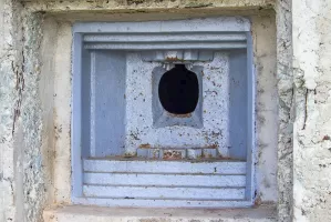Ligne Maginot - GONDRAN E - (Ouvrage d'infanterie) - Bloc 2
Créneau mitrailleuse