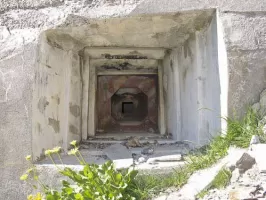 Ligne Maginot - LA ROUE - (Ouvrage d'infanterie) - Le bloc 2
Créneau type A pour FM 24/29