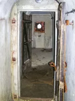 Ligne Maginot - LA ROUE - (Ouvrage d'infanterie) - Le bloc 3
Accès à la chambre de tir