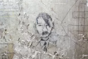 Ligne Maginot - LAVOIR - (Ouvrage d'artillerie) - Entrée des hommes
Graffiti