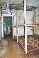 Ligne Maginot - LAVOIR - (Ouvrage d'artillerie) - Bloc 1
Etage inférieur
Chambre de troupe