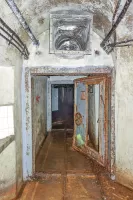 Ligne Maginot - LAVOIR - (Ouvrage d'artillerie) - Bloc 1
Sas au pied du bloc