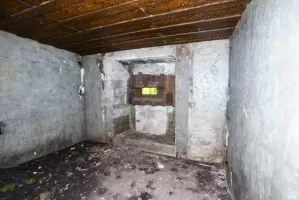 Ligne Maginot - CB440 - PIVELSACKER - (Blockhaus pour canon) - L'intérieur