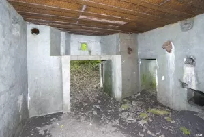 Ligne Maginot - CB440 - PIVELSACKER - (Blockhaus pour canon) - Les entrées
