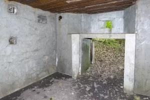 Ligne Maginot - CB440 - PIVELSACKER - (Blockhaus pour canon) - L'entrée pour le canon