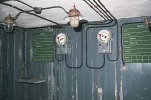 Ligne Maginot - LAVOIR - (Ouvrage d'artillerie) - Bloc 5
Etage inférieur
PC des 81