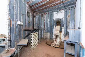 Ligne Maginot - LAVOIR - (Ouvrage d'artillerie) - Bloc 5
La partie gauche de la chambre droite des mortiers