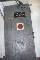 Ligne Maginot - BOIS D'ESCHERANGE - X3 (QUARTIER KANFEN - I/169°RIF) - (Abri) - Impressionnante porte des latrines