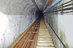 Ligne Maginot - LAVOIR - (Ouvrage d'artillerie) - Plan incliné
