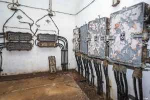 Ligne Maginot - LAVOIR - (Ouvrage d'artillerie) - Central téléphonique principal