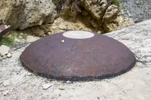 Ligne Maginot - PAS DU ROC - (Ouvrage d'artillerie) - Bloc 1
Cloche LG