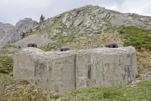 Ligne Maginot - PAS DU ROC - (Ouvrage d'artillerie) - Bloc 1