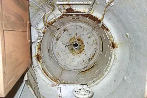 Ligne Maginot - PAS DU ROC - (Ouvrage d'artillerie) - Bloc 2
L'intérieur de la cloche VDP