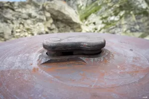 Ligne Maginot - PAS DU ROC - (Ouvrage d'artillerie) - Bloc 2
Cloche VDP