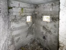 Ligne Maginot - PAS DU ROC - (Ouvrage d'artillerie) - Bloc 3
L'intérieur du poste