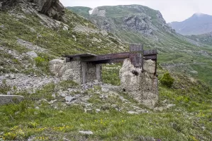 Ligne Maginot - PAS DU ROC - (Ouvrage d'artillerie) - Vestiges du chantier de construction