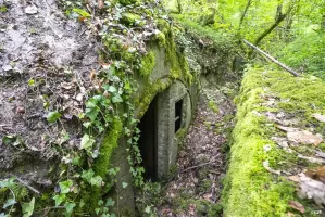 Ligne Maginot - BOIS DE MEDERCHEN (I/160° RIF) - (PC de Quartier) - 