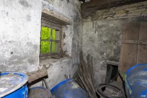 Ligne Maginot - BOIS DE MEDERCHEN - (Poste de Secours) - L'intérieur