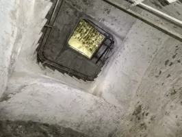 Ligne Maginot - REPLATON (QUARTIER ARC - 71° BAF) - (Position d'artillerie préparée) - Batterie D
Escalier de liaison