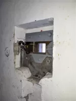Ligne Maginot - SAINT ANTOINE - (Ouvrage d'artillerie) - Bloc EHM
Créneau FM de défense rapprochée