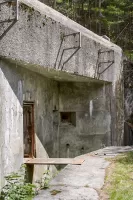 Ligne Maginot - SAINT ANTOINE - (Ouvrage d'artillerie) - Bloc EHM
L'entrée hommes