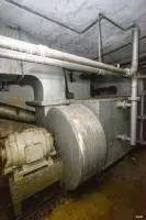 Ligne Maginot - SAINT ANTOINE - (Ouvrage d'artillerie) - Bloc EHM
Etage inférieur
Local de l'aérotherme