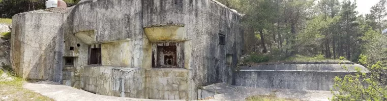 Ligne Maginot - SAINT ANTOINE - (Ouvrage d'artillerie) - Bloc 1
Vue d'ensemble